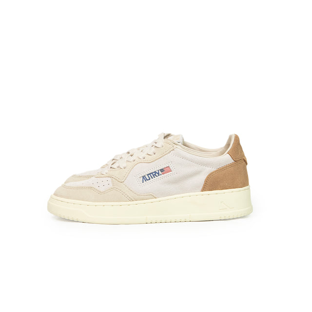 Sneakers Autry - Medalist Low wom suede snd/cigar