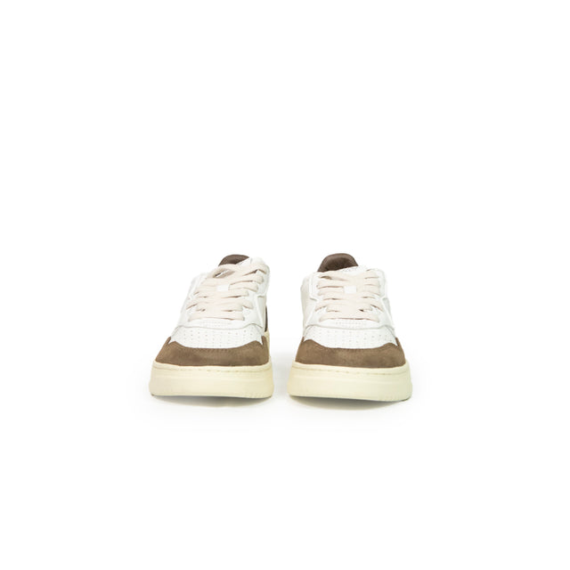 Sneakers Autry - Medalist Low goat suede wht/street marrone