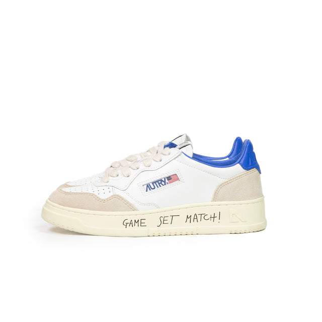 Sneakers Autry - Medalist low wom match suede bluette