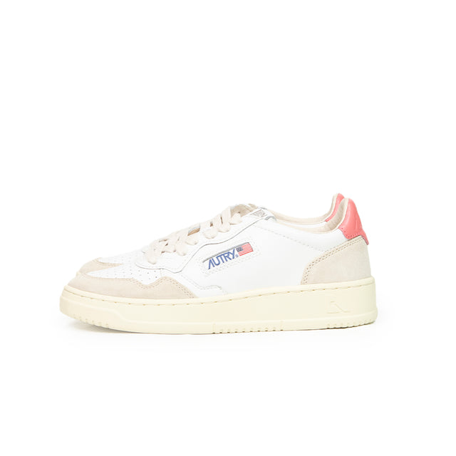 Sneaker Autry - Medalist low wom leat/suede rosa