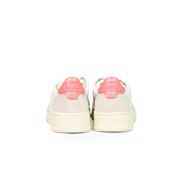 Sneaker Autry - Medalist low wom leat/suede rosa