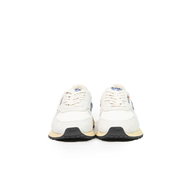 Sneaker Autry - Reelwind low wom suede/net bianco e blu