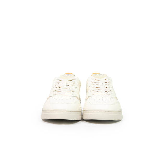 Sneaker Autry - Medalist low man suede bianco e senape