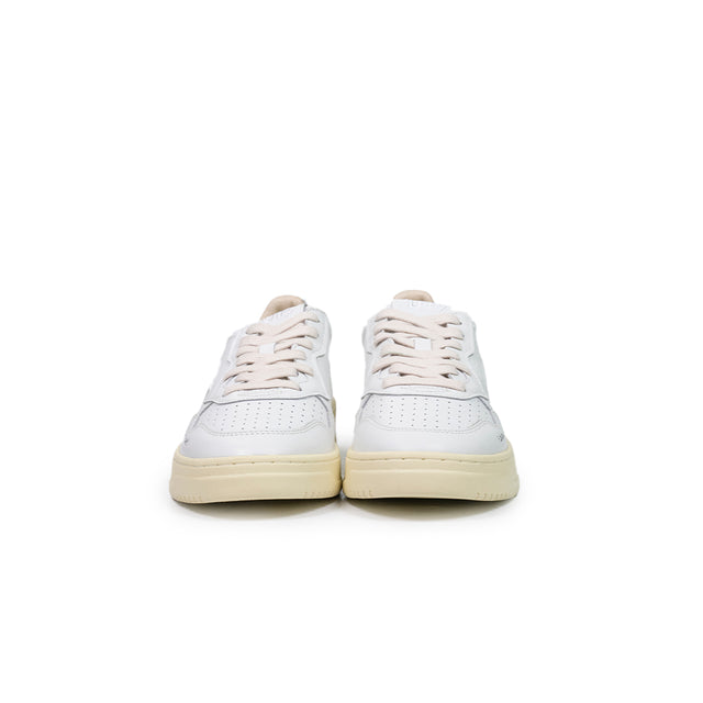 Sneakers Autry - medalist low man leather bianco e bluette
