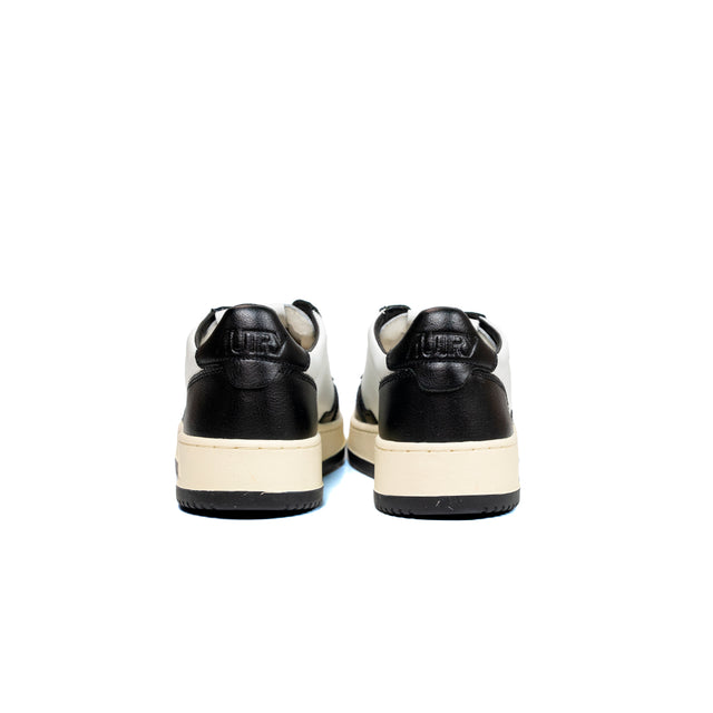 Sneakers Autry- medalist low man leather bianco e nero