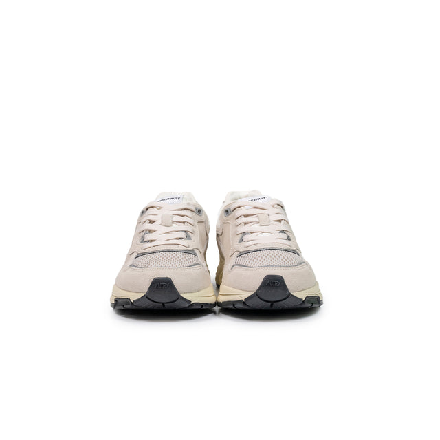 Sneakers Autry- Hyperway low woman in mesh e suede beige