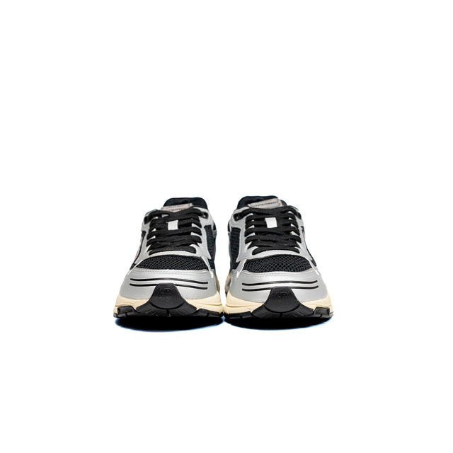 Sneakers Autry- hyperway low man MESH nere e argento