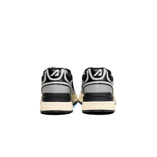 Sneakers Autry- hyperway low man MESH nere e argento