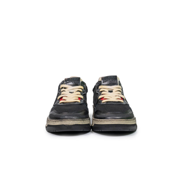 Sneakers Autry - Super vintage low man nero