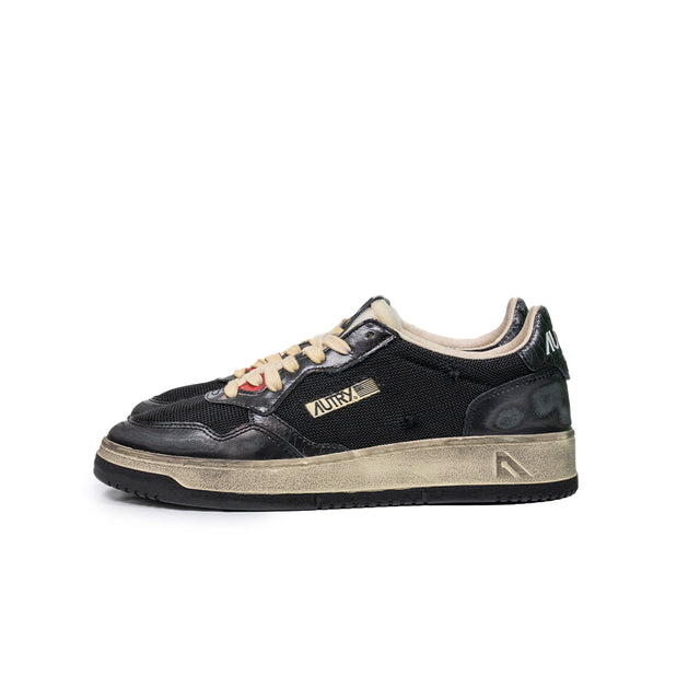Sneakers Autry - Super vintage low man nero