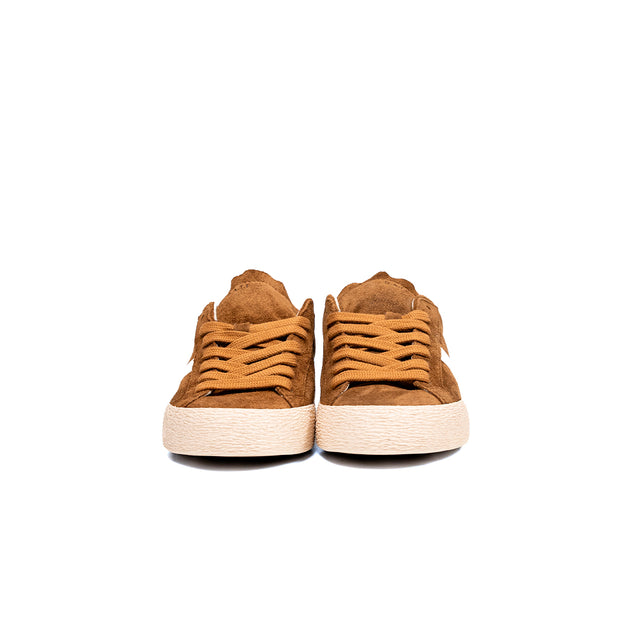 Sneakers D.A.T.E. - Hill Low Suede e cuoio biscotto