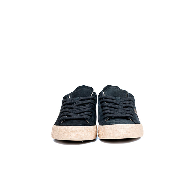 Sneakers D.A.T.E. - Hill Low Suede e cuoio blu