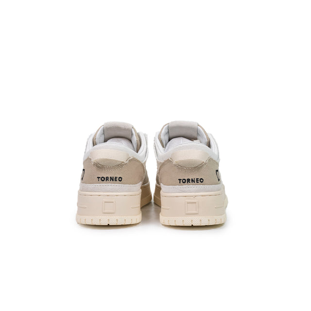 Sneakers D.A.T.E.- Torneo fringed natural