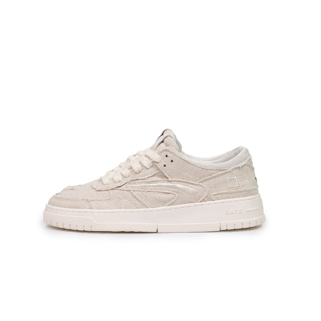 Sneakers D.A.T.E.- Torneo fringed beige