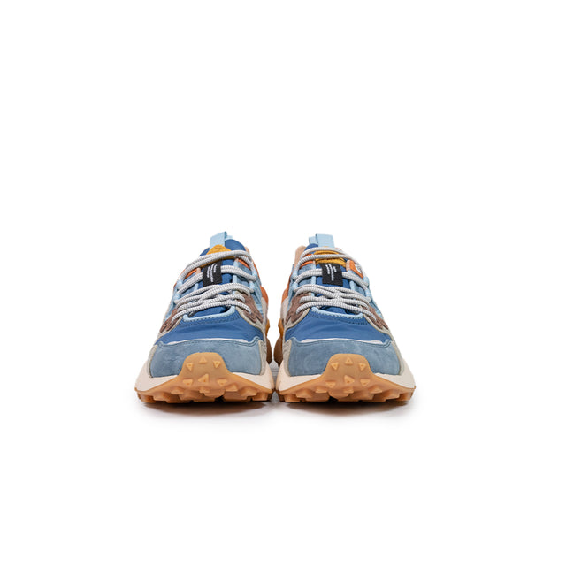 Sneakers Flower Mountain - Yamano 3 UNI suede e nylon bluette