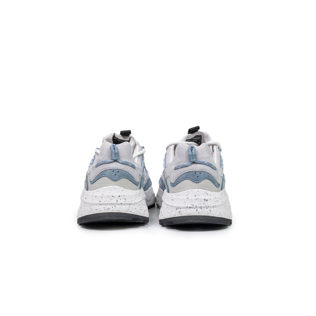 Sneakers Flower Mountain - Yamano 3 UNI suede e nylon grigio chiaro e azzurro