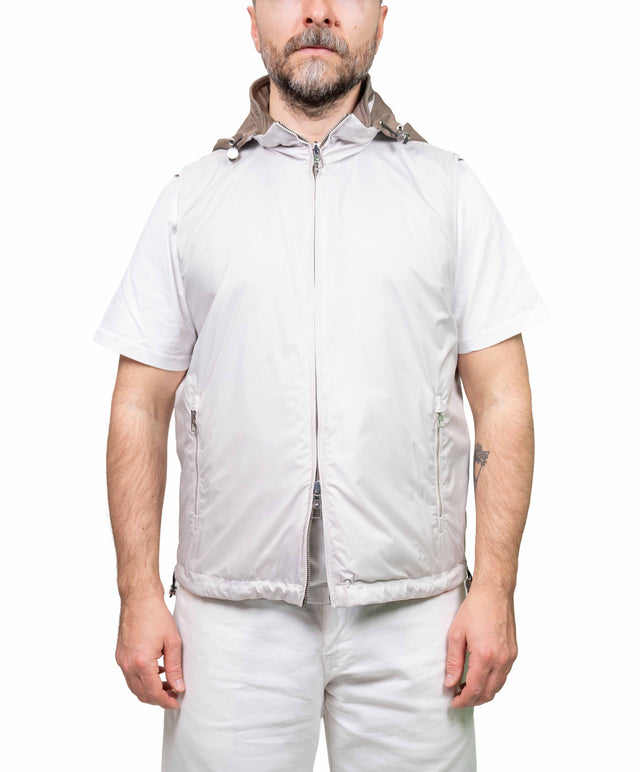 Montecore - Gilet di lana tabacco