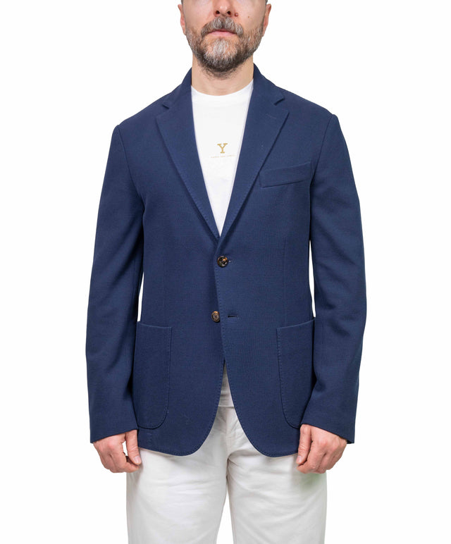 Moorer - Blazer puntomilano Blu
