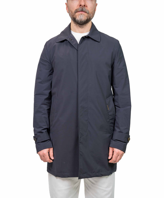 Moorer - spolverino super light mono petto blu