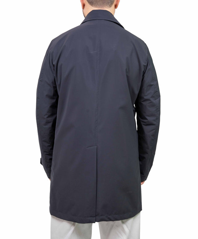 Moorer - spolverino super light mono petto blu