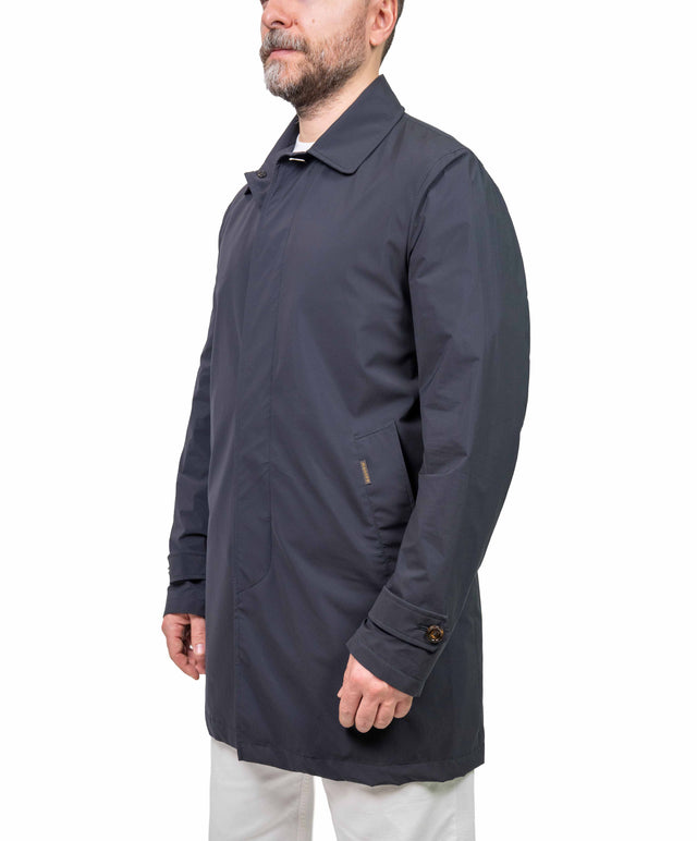 Moorer - spolverino super light mono petto blu