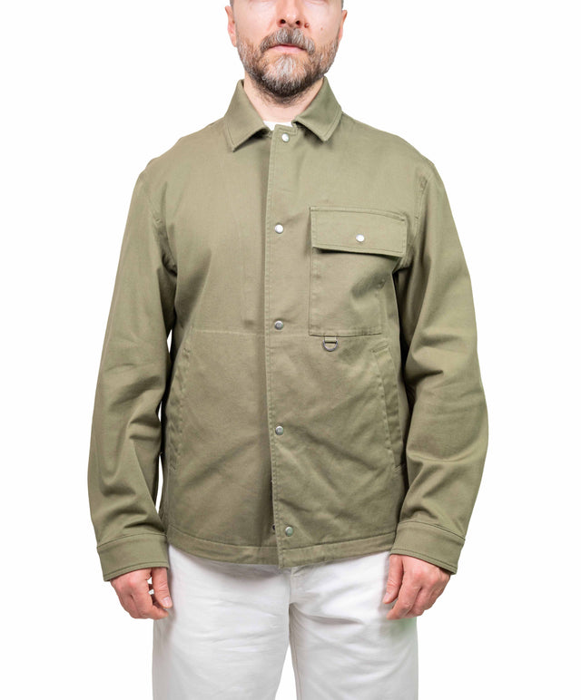Duno - Giacca work cotone verde militare