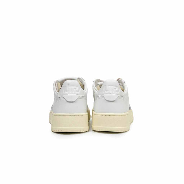 Sneakers Autry - Medalist low wom Leather Leather  Bianco