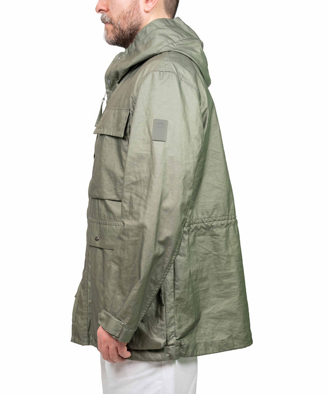 Duno - Parka multitasca verde salvia