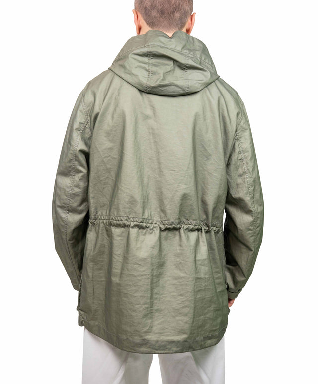 Duno - Parka multitasca verde salvia