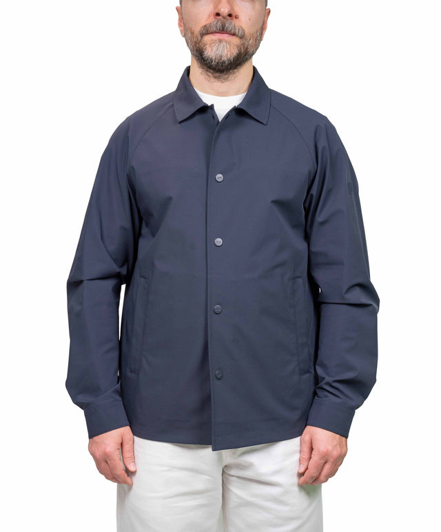 Duno - Giacca-camicia blu