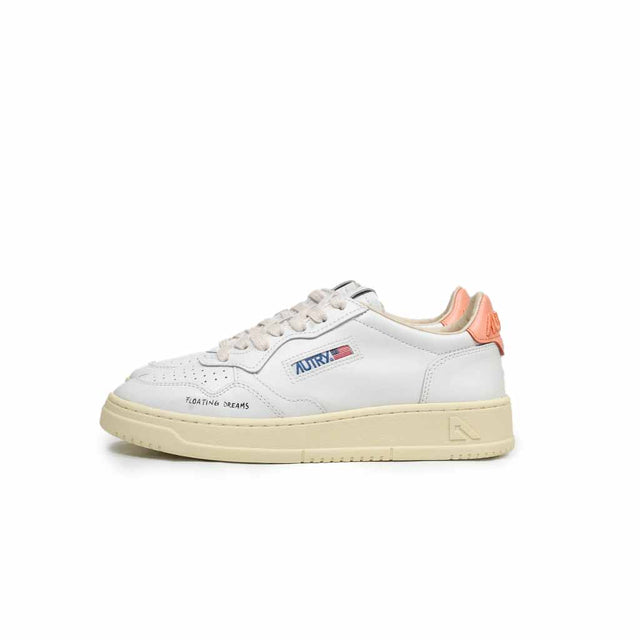 Sneakers Autry - Medalist low wom Leather Dream Arancio