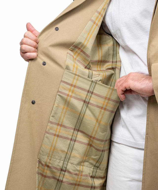 L’impermeabile - Spolverino old stile beige