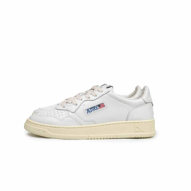 Sneakers Autry - Medalist low man Leather bianche