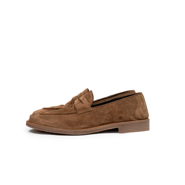 Mocassino Jason suede Alberto Fasciani - tabacco