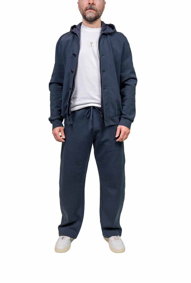 Duno - Cardingan felpa blu