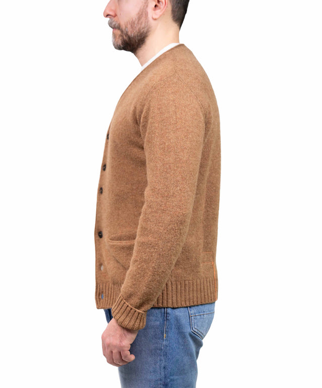 Fortela - Cardigan cammello