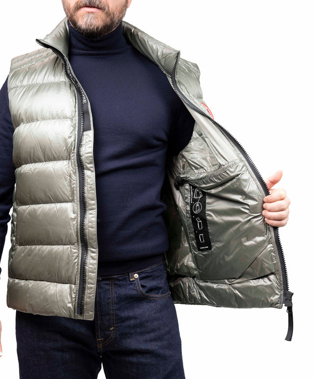 Canada Goose Arctic Program - Crofton vest grigio chiaro sagebrush armoire