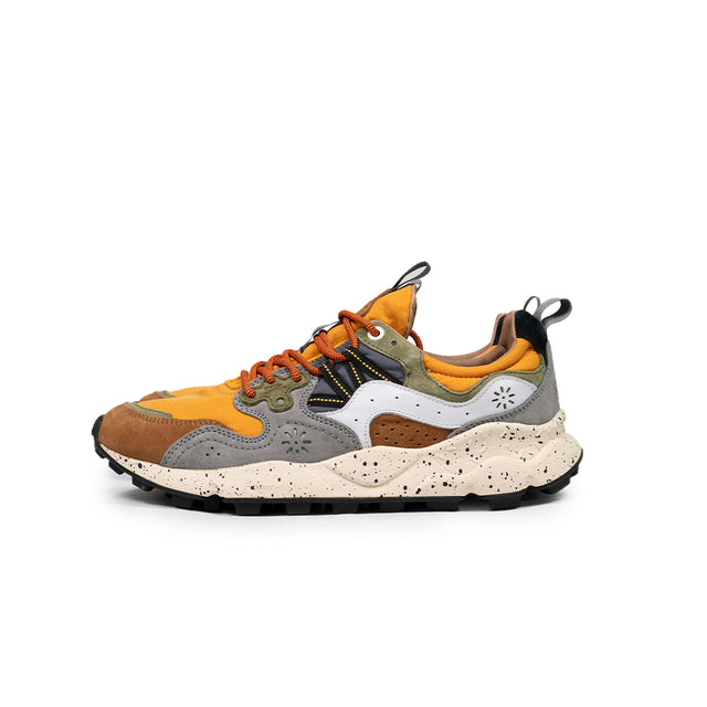 Sneakers Flower mountain - Yamano 3 arancio