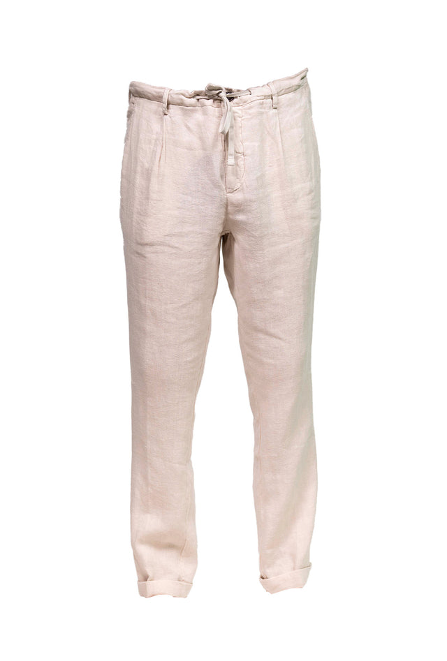 Pantaloni di lino coach ghiaccio 40WEFT