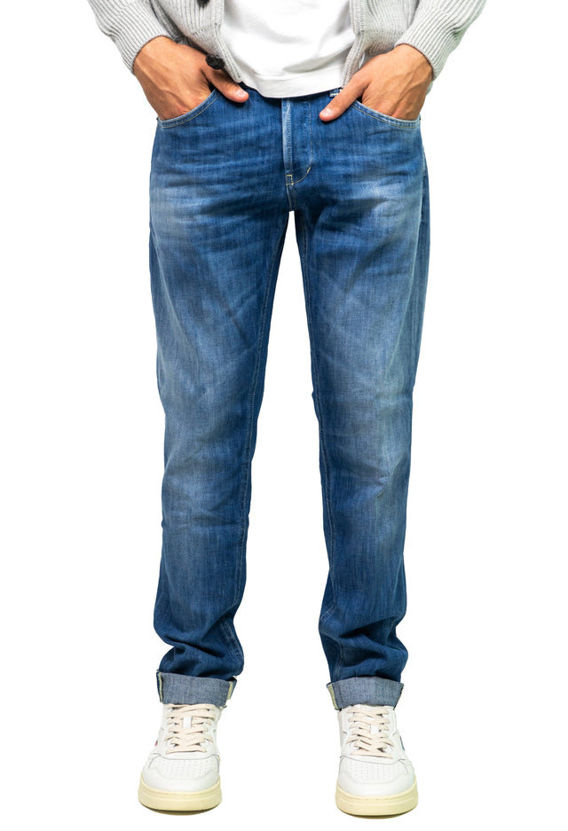 Jeans Donpup - Jeans Paco loose in denim stretch