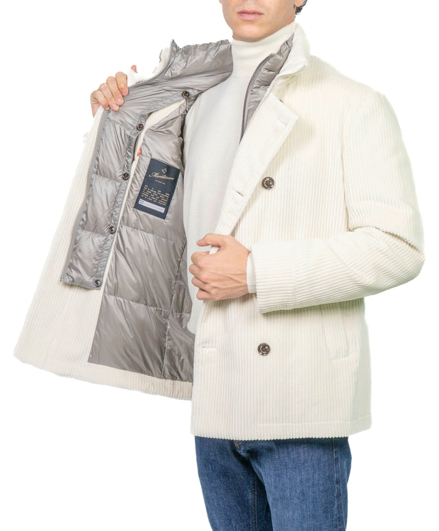 Giacca Montecore - PEACOAT ROCCIATORE BIANCO