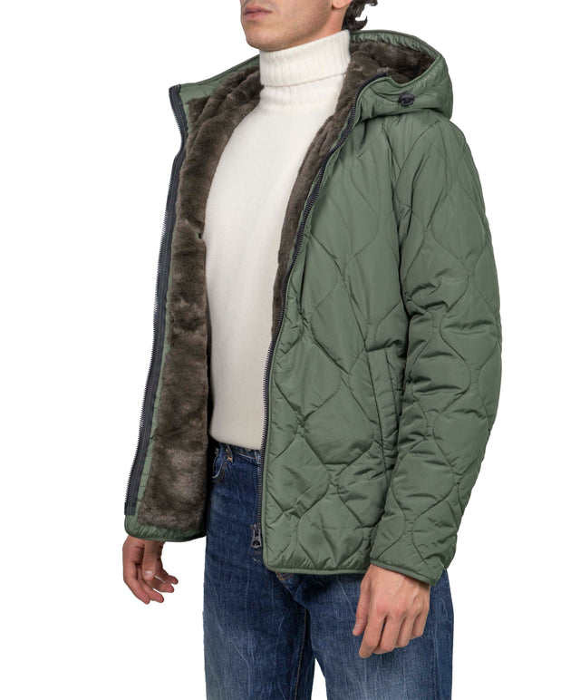 FORTOWN - LONDON JACKET VERDE MILITARE