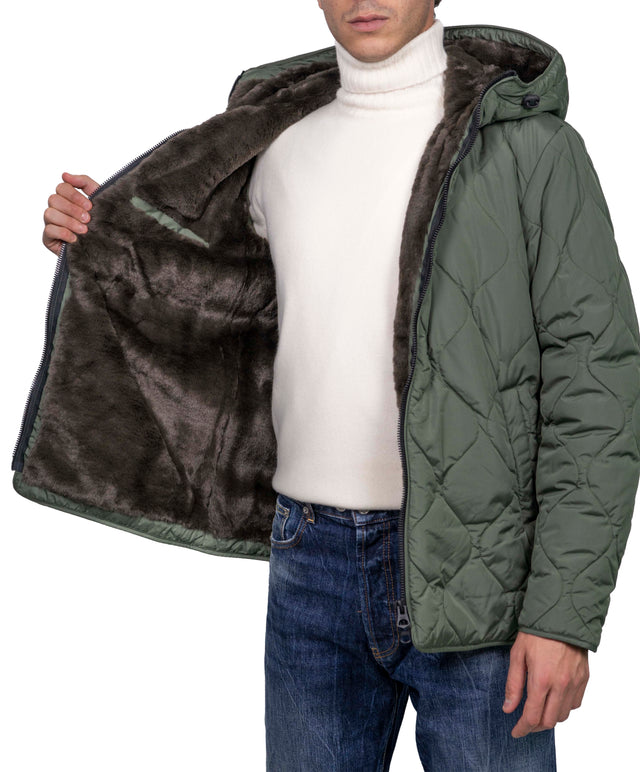 FORTOWN - LONDON JACKET VERDE MILITARE