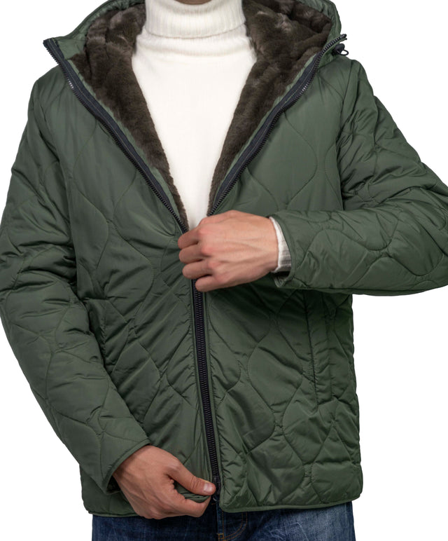 FORTOWN - LONDON JACKET VERDE MILITARE