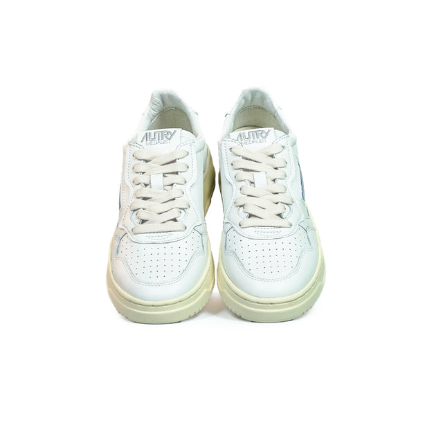 Sneakers Autry - Medalist Leather Low in pelle (bianco)