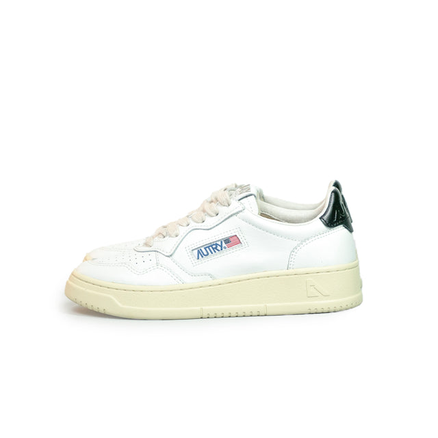 Sneakers Autry - Medalist Leather Low (tab bianco e nero)