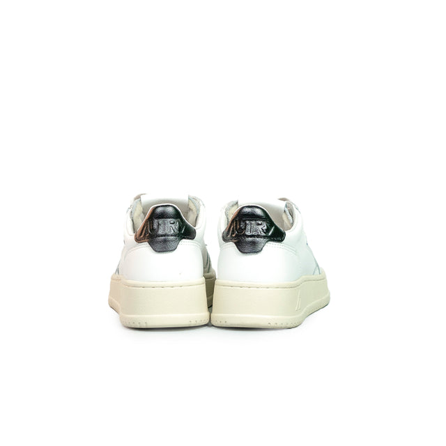 Sneakers Autry - Medalist Leather Low (tab bianco e nero)