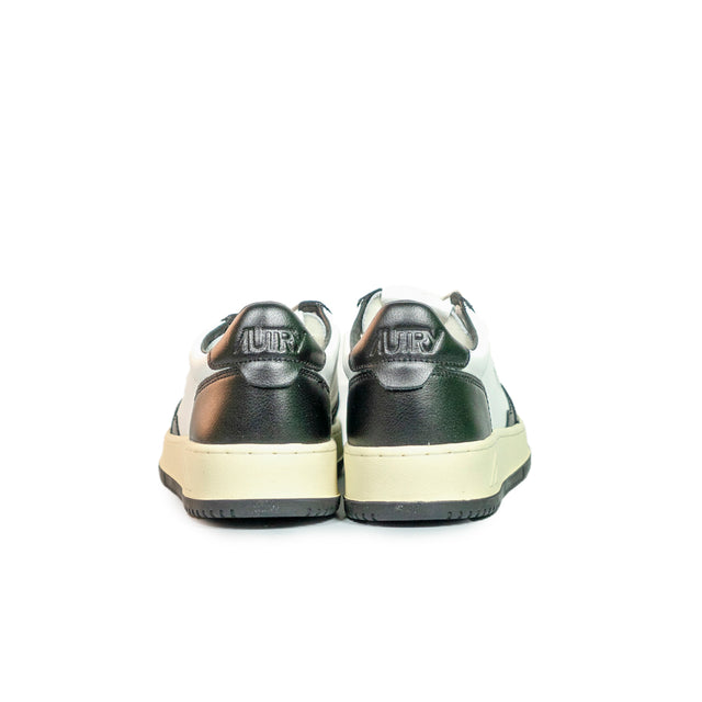 Sneakers Autry - Medalist Leather Low (bianco e nero)