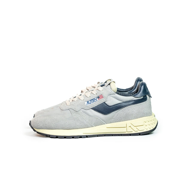 Sneakers Autry - Reelwind Low in Suede e Nylon (grigio e space)