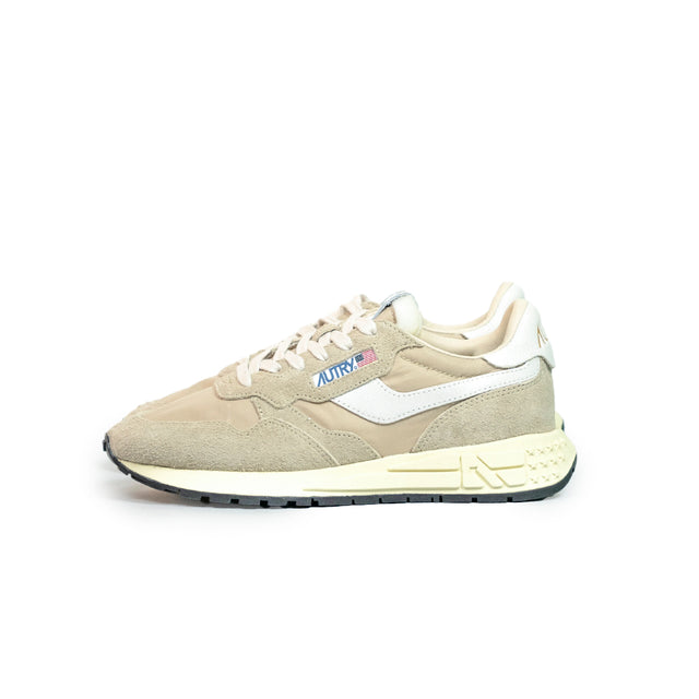 Sneakers Autry - Reelwind Low in Suede e Nylon (beige)